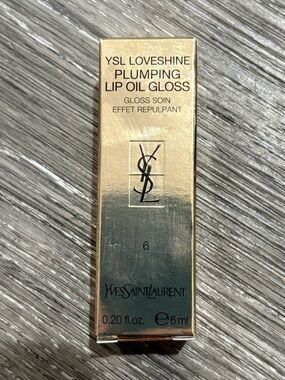Yves Saint Laurent Loveshine Plumping Lip Oil Gloss - Gold Packaging